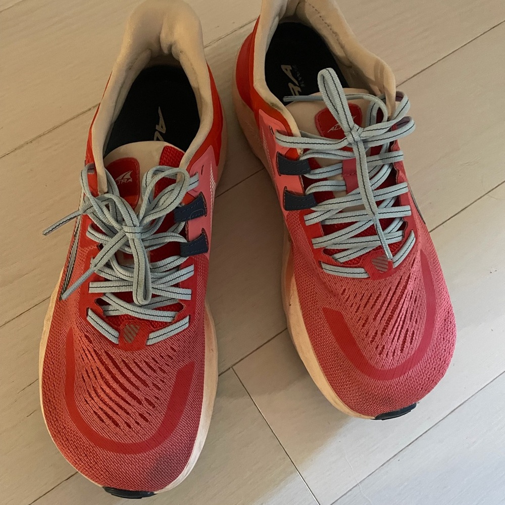 Altra Women's Red and Blue Athletic Shoes-